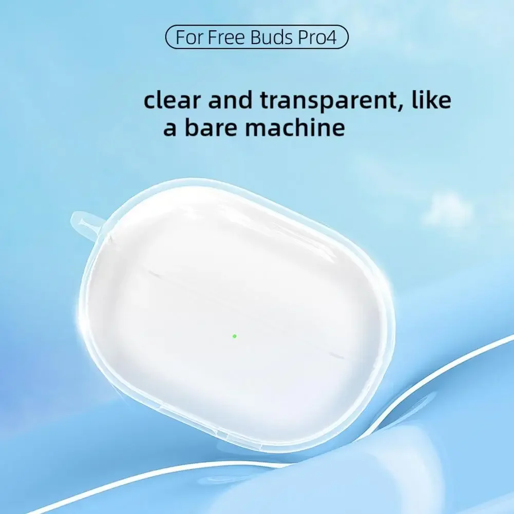 This Transparent and Simple Dust-Proof and Shock-Resistant Earphone Case Is Suitable for Huawei FreeBuds Pro 3 4 - view 2