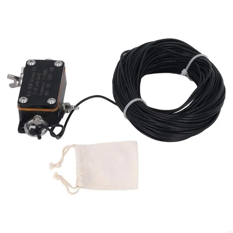 3-30MHz Shortwave Antennas Half Waves Antennas Improve Radio Reception Inverted V Horizontal Balun Long Line 24BB