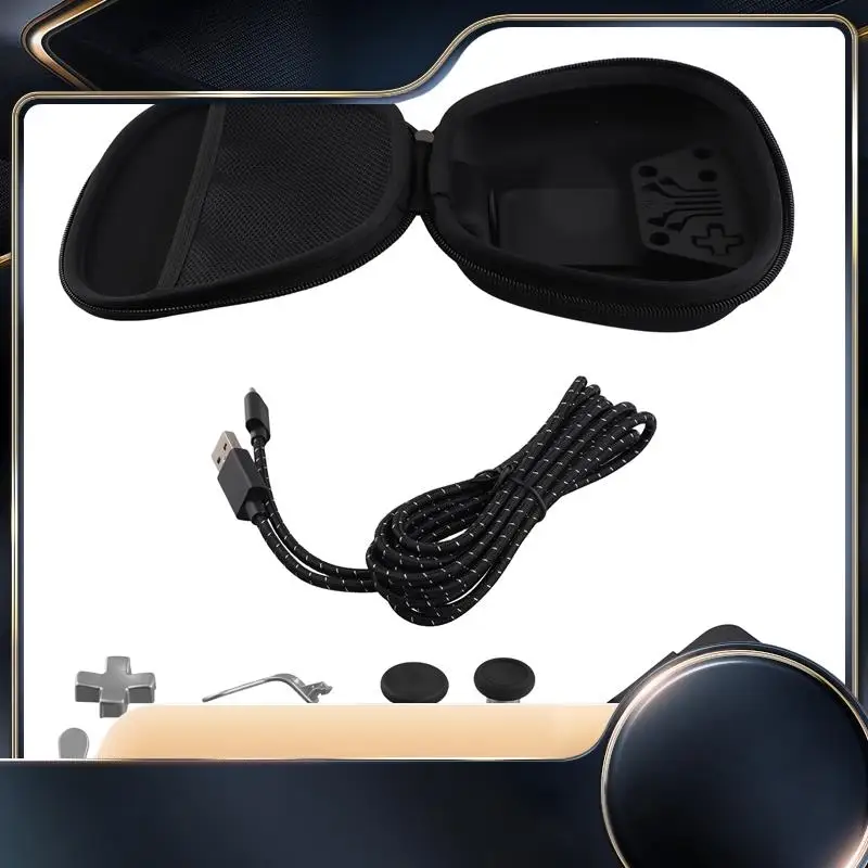

Protective Bag For Elite Series 2 Gamepad Carry Case For Controller Type-C Cable Charger Dock Stand Button Paddles-N34R