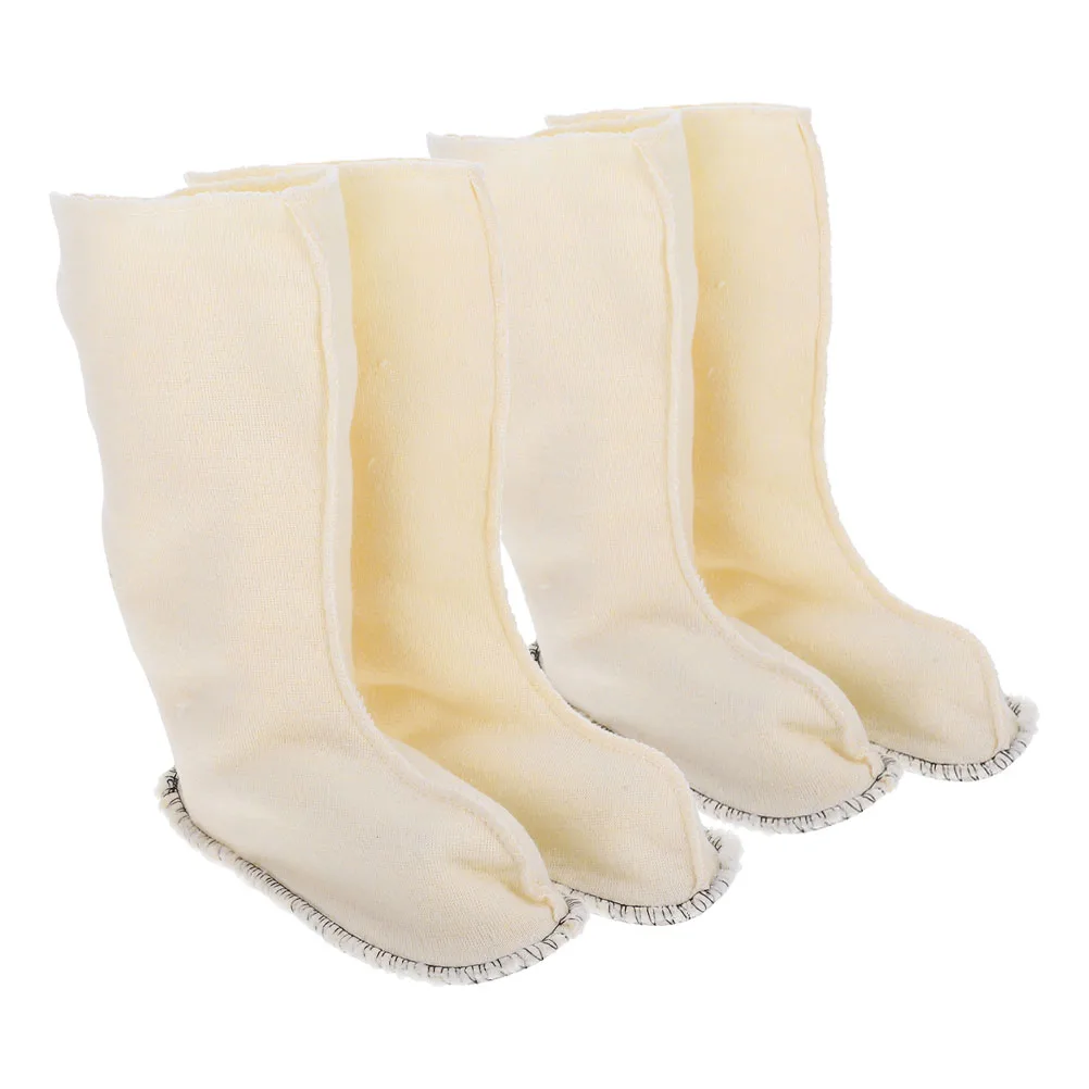 بطانات دافئة لتمهيد المطر للرجال والنساء، جوارب حرارية ناعمة قابلة للفصل، بطانات أحذية شتوية قابلة للغسل في الغسالة، سميكة معزولة