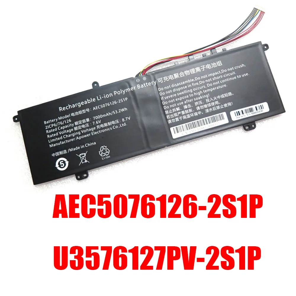 

AEC5076126-2S1P U3576127PV-2S1P Laptop Battery 7.6V 11PIN 11Lines