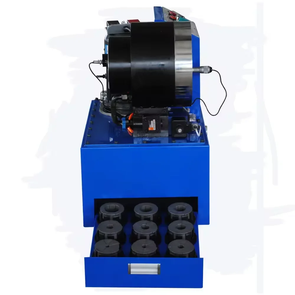 Hot-selling overseas product from the source manufacturer 1/4-2 inch mold quick-change hydraulic joint hose crimping machine