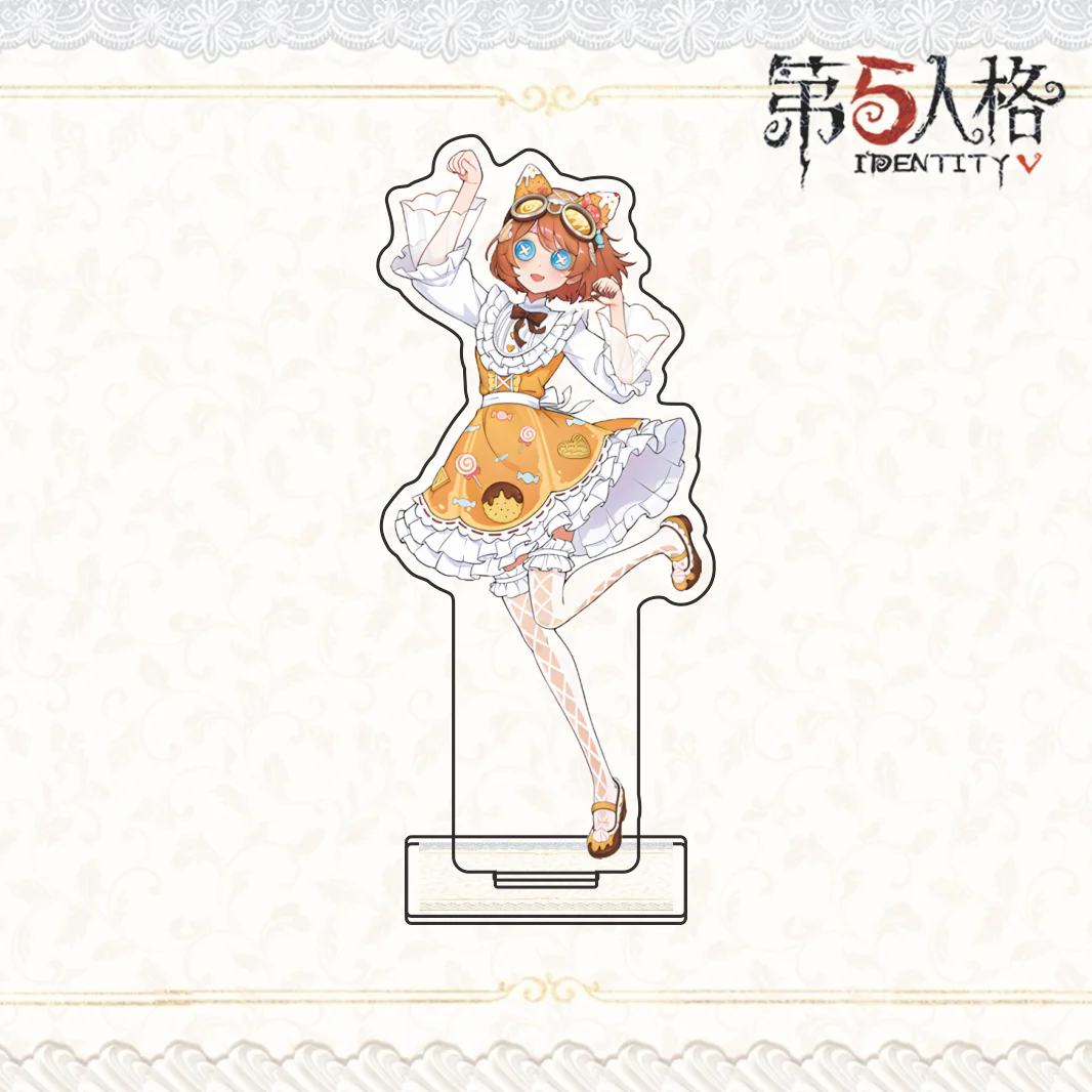 New Identity V Candy Dessert Series Acrylic Stand Figure Gardener Painter Mercenary Character Desktop Ornament Keychain view 5
