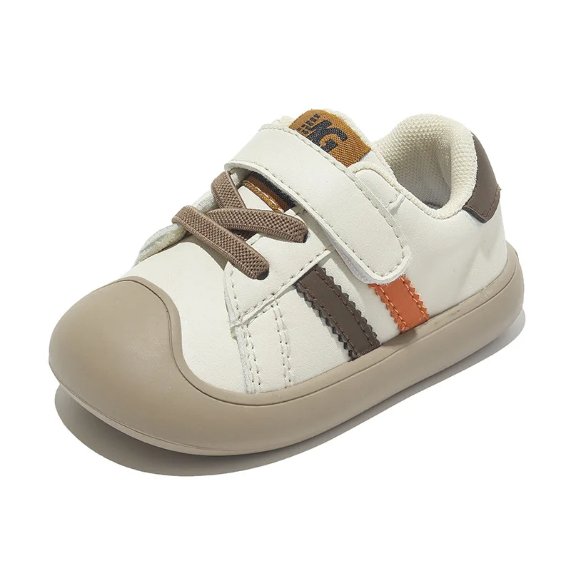 Tenis Sneakers Kids Lente/Herfst Nieuwe Jongens Meisjes Sportschoenen Casual Board Schoenen Leren Zachte Zolen Kinderen Kleine Witte Schoenen