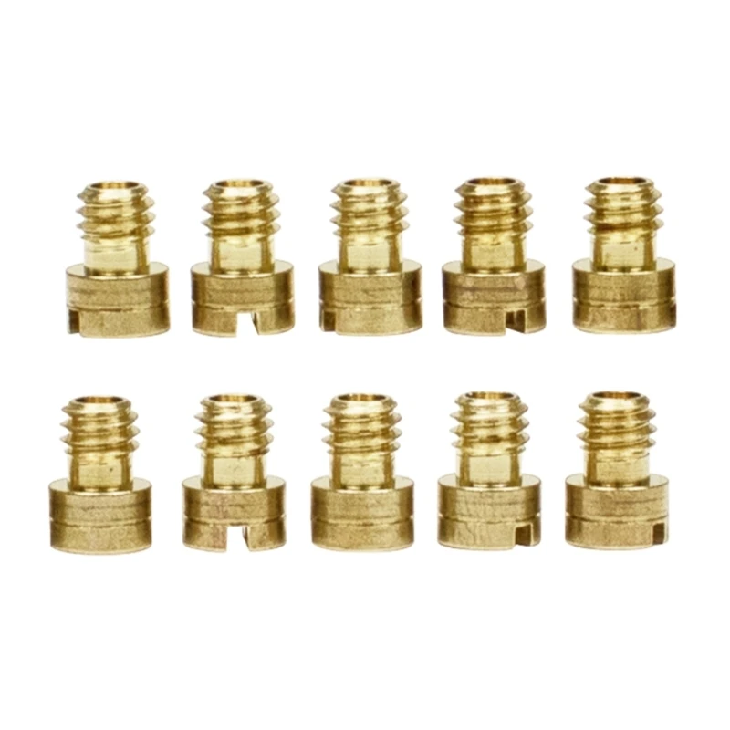 Upgraded Carburetor Nozzle set Carburetor Main & Auxiliary Efficient for PZ19 GY6 Perfect for DIY Enthusiasts 40GF