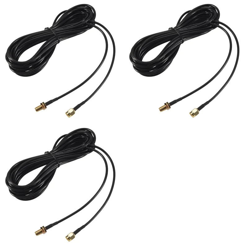 Abgb-3Pcs 5M Black … - image