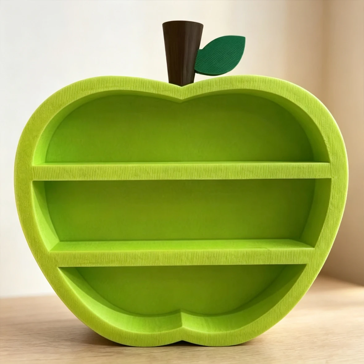 Koreanisches INS Apple Mehrschichtiges Cartoon-Figuren-Displayregal 3D-Gedrucktes Desktop-Aufbewahrungsregal Neues Aufbewahrungsregal Dekoration Niedliches Geschenk – Detail 3