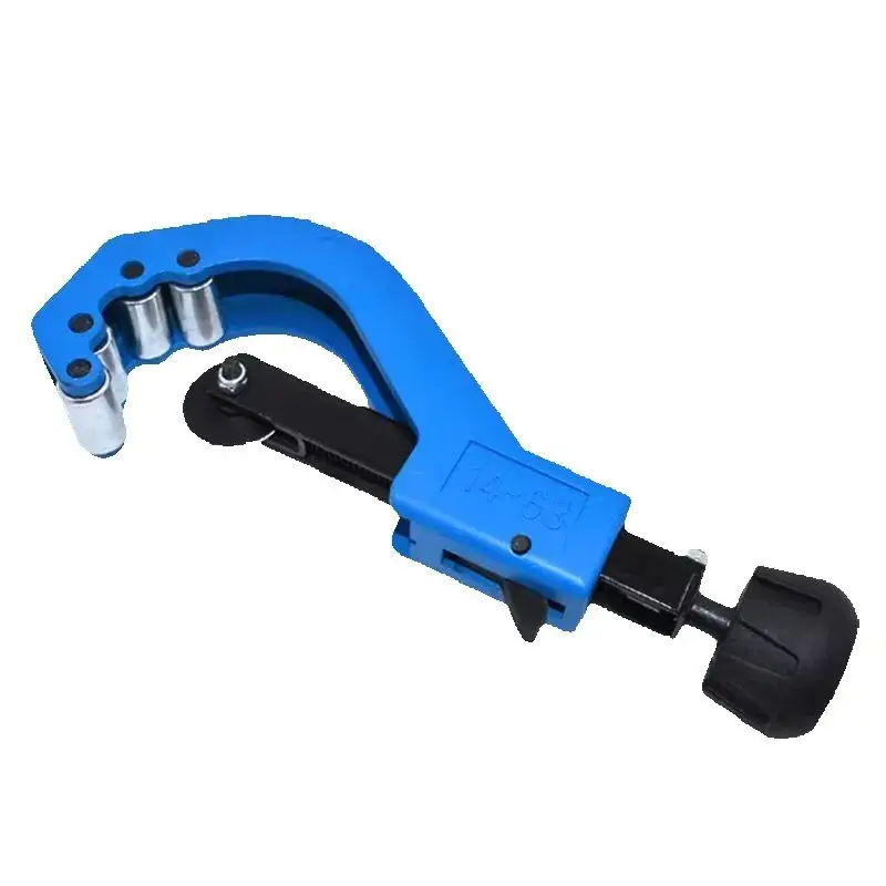 20mm-63mm Ratchet Pipe Cutter, Home 32mm Pipe Cutter, PPR, PVC, PP, PE Plastic Pipe Cutting Tools, Cordless Water Pipe Cutter