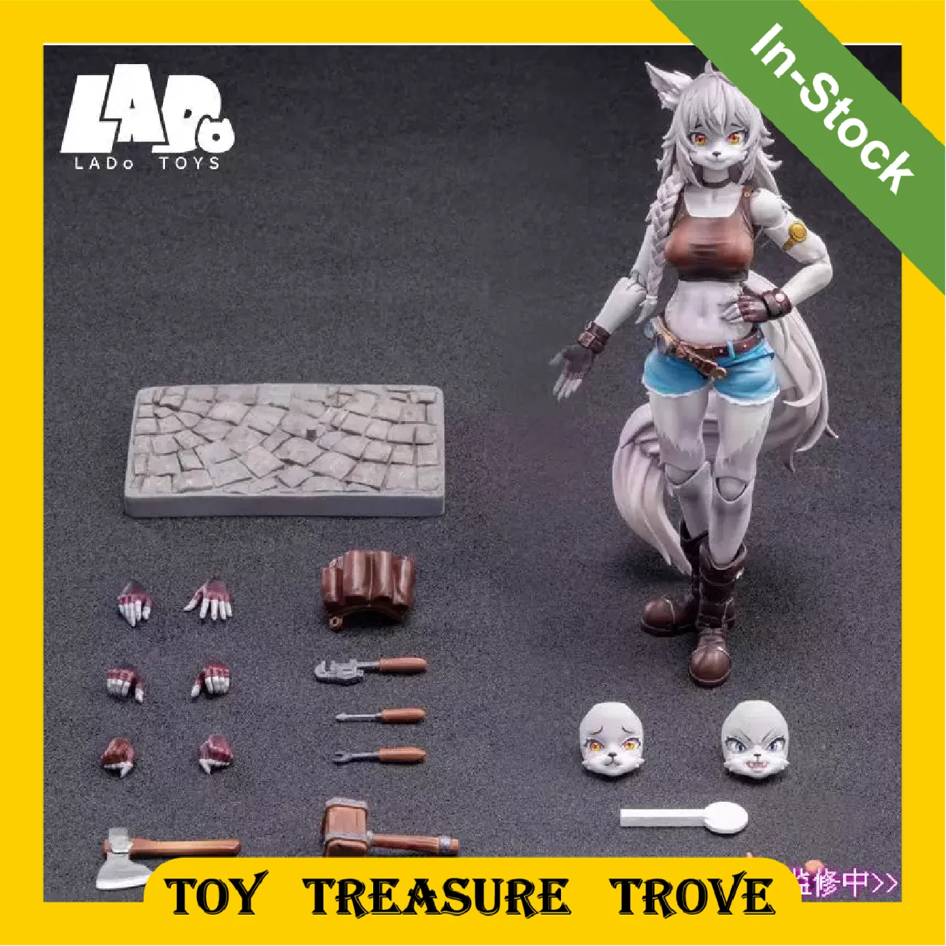

[IN STOCK] LADoTOYS Magic Continent Lea Mechanic Action Figure 1/12 Colltction Toy