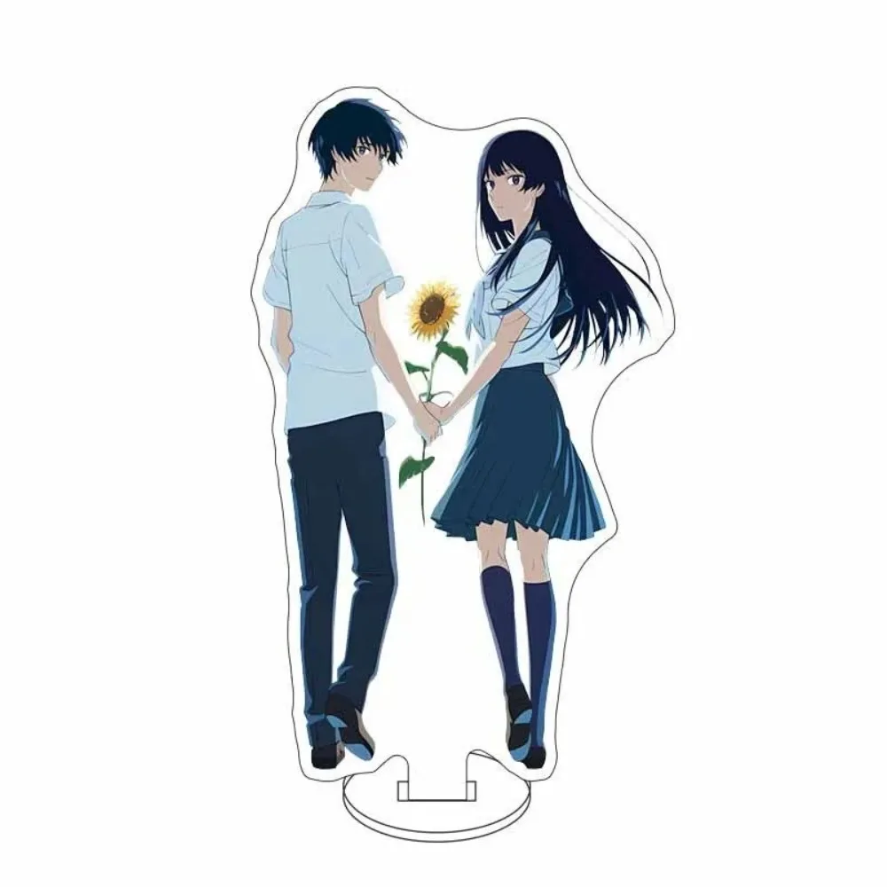 Diy Anime Randapparatuur De Tunnel Naar Zomer Figuur Show Custom Transparant Acryl Stand Model Desktop Ornament Originaliteit Geschenken