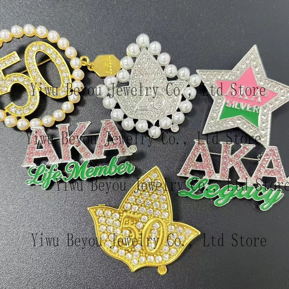 Embroidery Alpha - Sorority Greek Alpha Logo Brooch