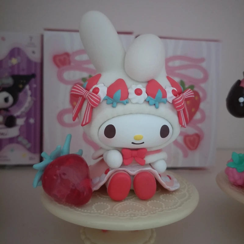 Authentiek Sanrio Melodie Afternoontea-Serie Blinde Doos Handgemaakt Speelgoed, Schattig Speelgoed, Auto-Decoraties Voor Thuis En Op Kantoor