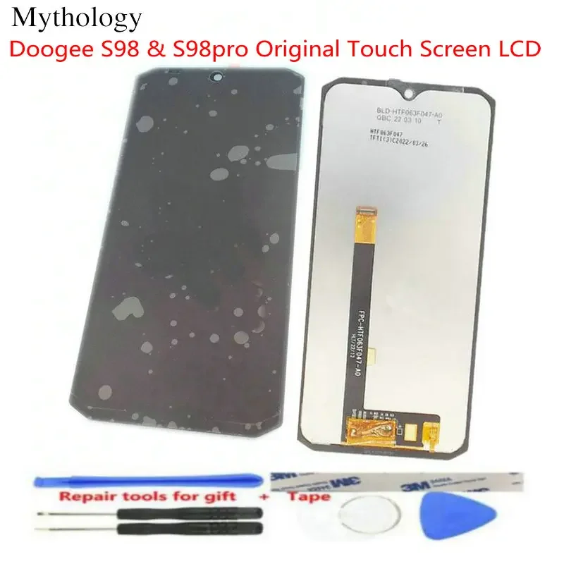 For Doogee S98 Pro S99 Display Touch Screen Original LCD For S98 6.3