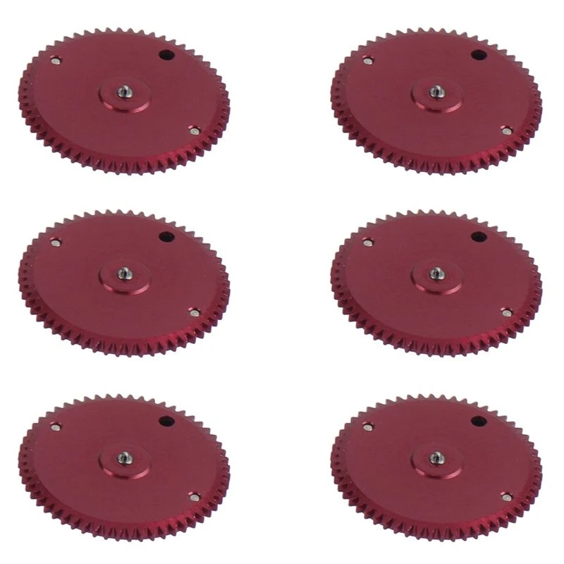 6X Watch Parts 3135-540 Red Reversing Wheel Mounted Replacement For Rolex VR 3135 Watch Movement Repair Spare Part Eco-Friendly