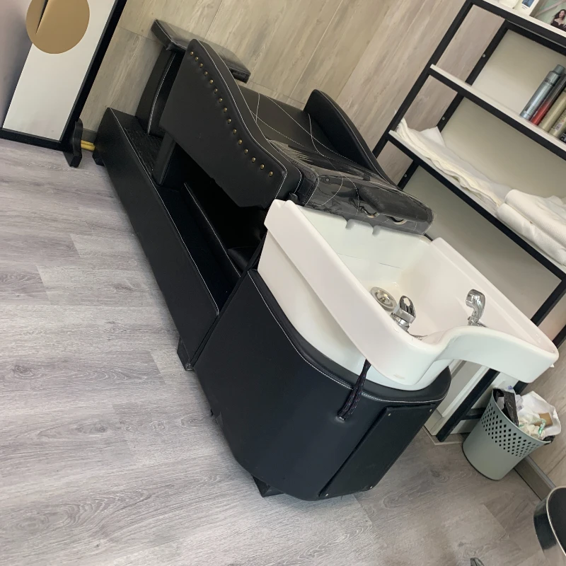 Japanese Hair Spa Washing Bed Water Hoop Shampoo Backwash Units Basin Bac Shampooing Coiffeur a Domicile Bowl Chair Cosmetic