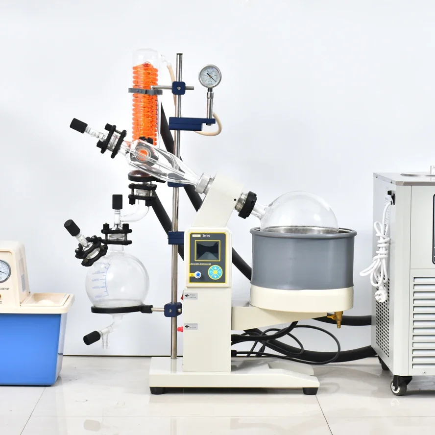Low Temperature Cryogenic Cooling Liquid Circulator DLSB Small Chiller 5 L 5L Rotary Evaporator Vacuum Pump
