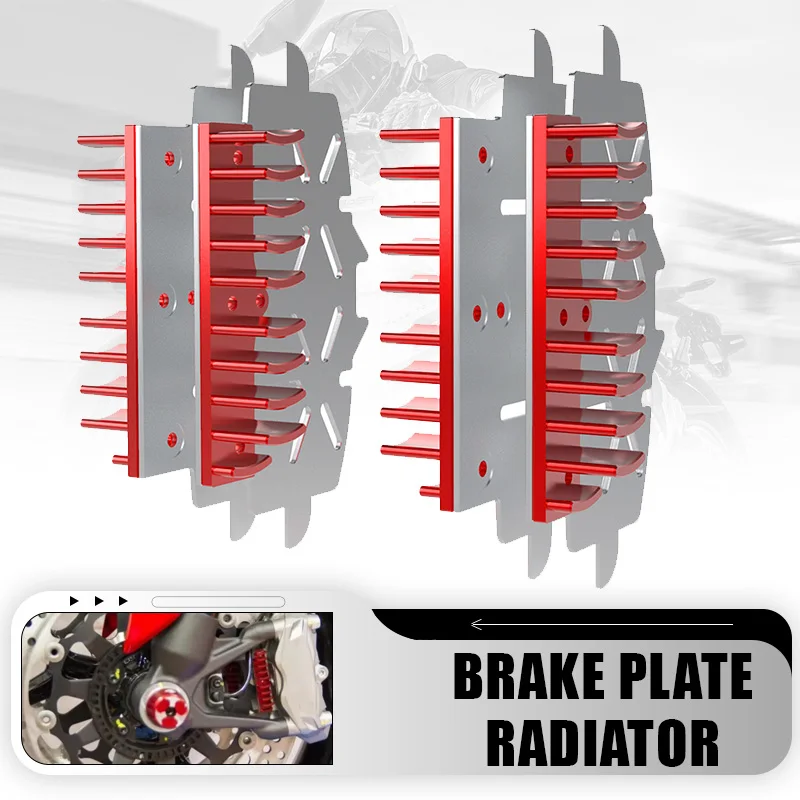 

Break Caliper HeatSink FOR DUCATI SUPERBIKE 1098 1198 1199 1299 848 EVO PANIGALE V4 SUPERLEGGERA V4 998 BRAKE PLATE RADIATOR