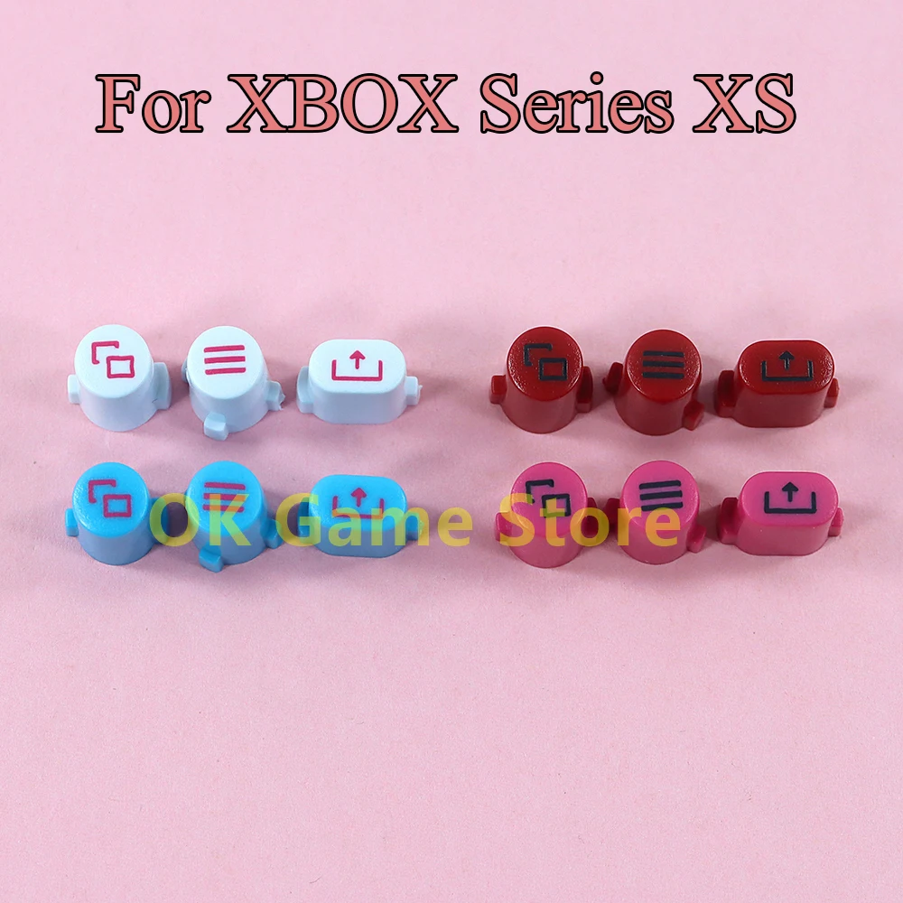 20Sets 3-in-1 Menu Button For XBOX Series XS Wireless Controller Sharing Selection Menu Button XSS XSX Game Console Replacement