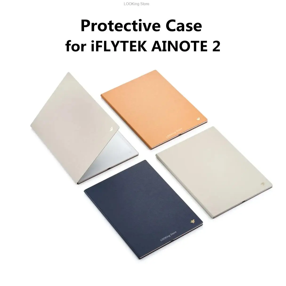 iFLYTEK AINOTE 2 保護ケース ブルー グレー オレンジ