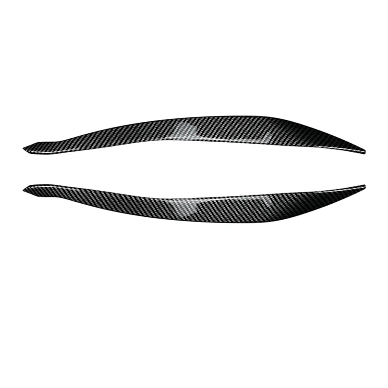 

ABTD-For BMW 5Series F10 F11 Later Stage 15-17 Front Headlight Cover Garnish Strip Eyebrow Cover Trim Sticker