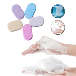 10PCS Rich Foam Effervescent Tablet Plant extraction Sanitizer Quick Melt Refill Cleaning Soap Sheet For Hand Washing Dispenser