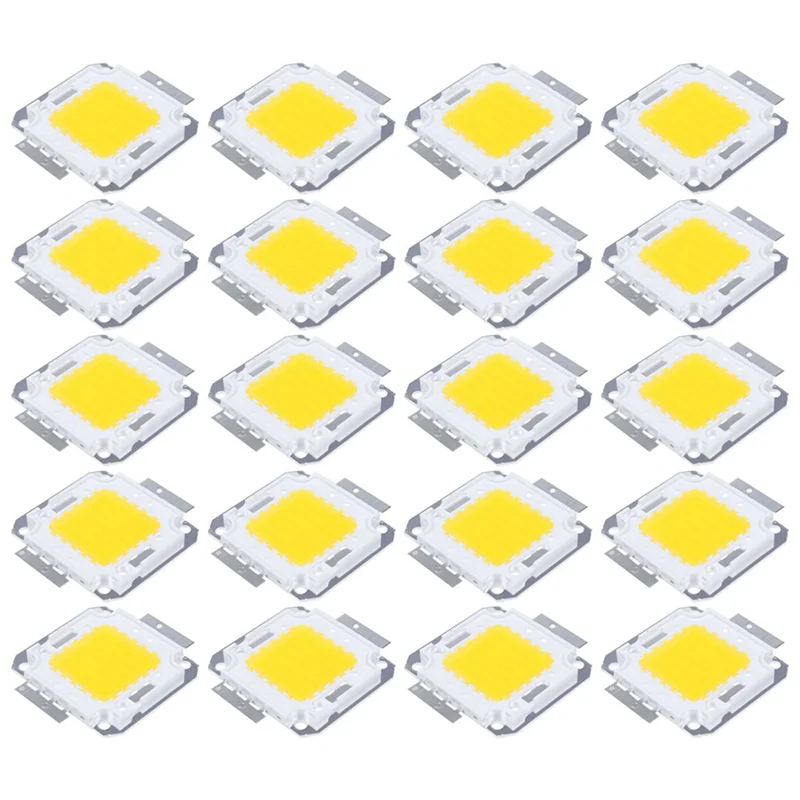 

ABUP-20X 3800LM 50W LED Chip Bulb Lamp Light Warm White High Power DIY