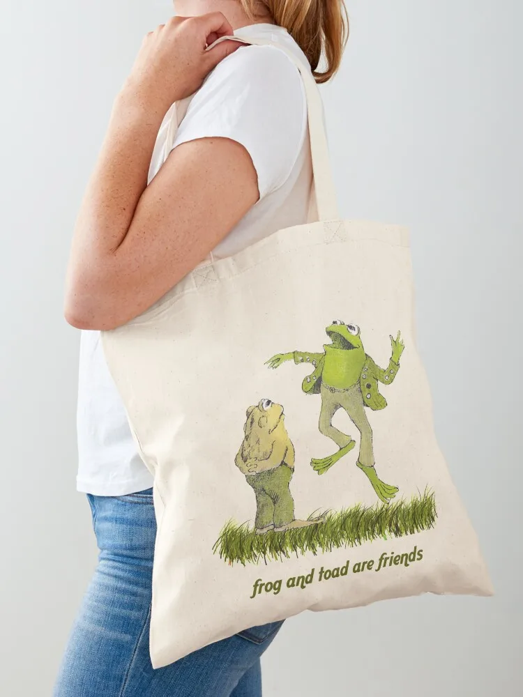 

Frog and toad forever Tote Bag Canvas bag ecological bags Fabric bag tote bags cloth bags