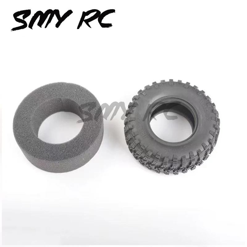 4 pz 115MM 2.2 gomma grandi pneumatici pneumatici ruota per 1/10 RC Crawler auto Axial Wraith SCX10 Capra Traxxas TRX4 TRX6 D90