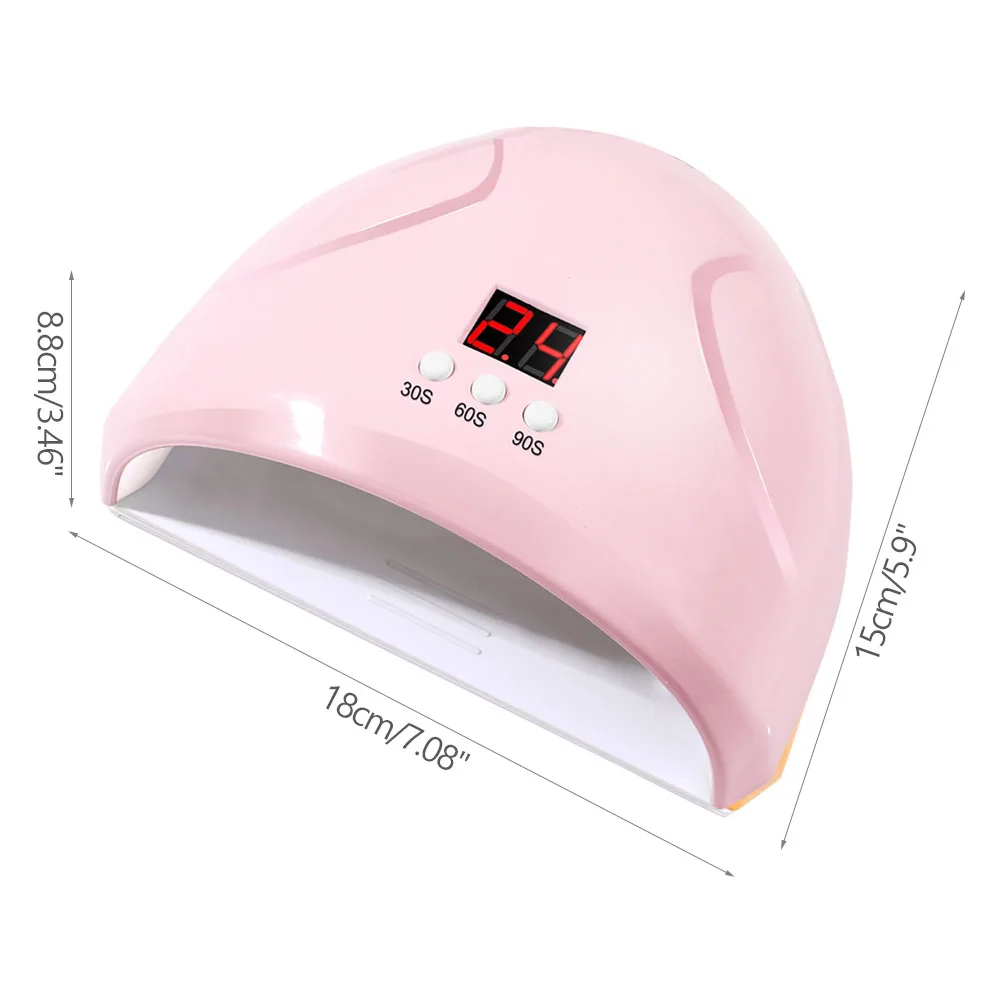 Machine de photothérapie pour ongles, lampe de séchage pour gel durcissant, outil de manucure professionnel, équipement de salon, Mini1, USB, 36W, 12 UV
