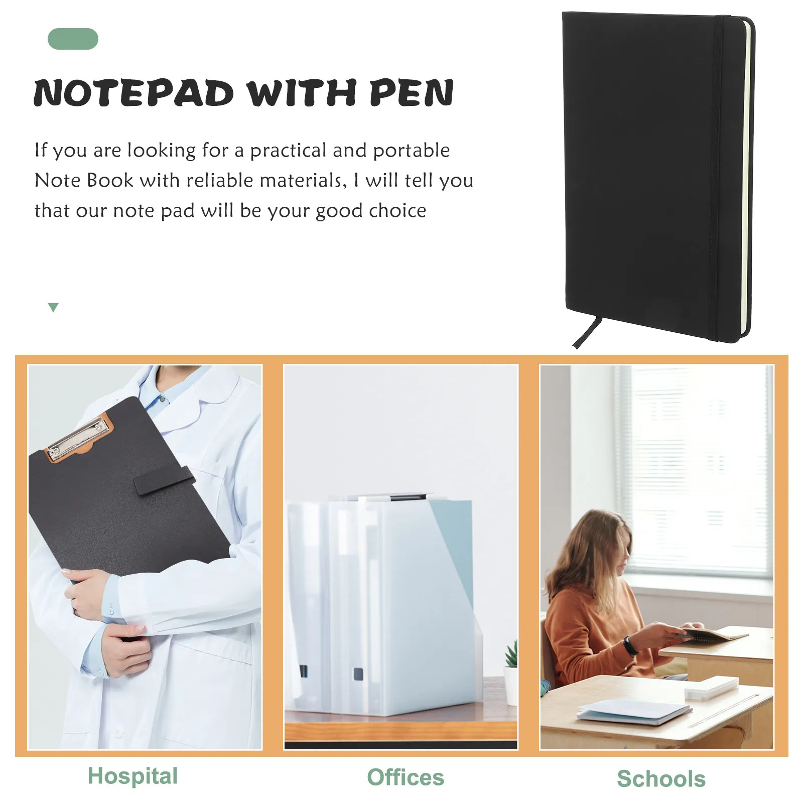 Portable Notepad Notebook Daily Planner Office Schedule Delicate Multi Function Planning Scheduling