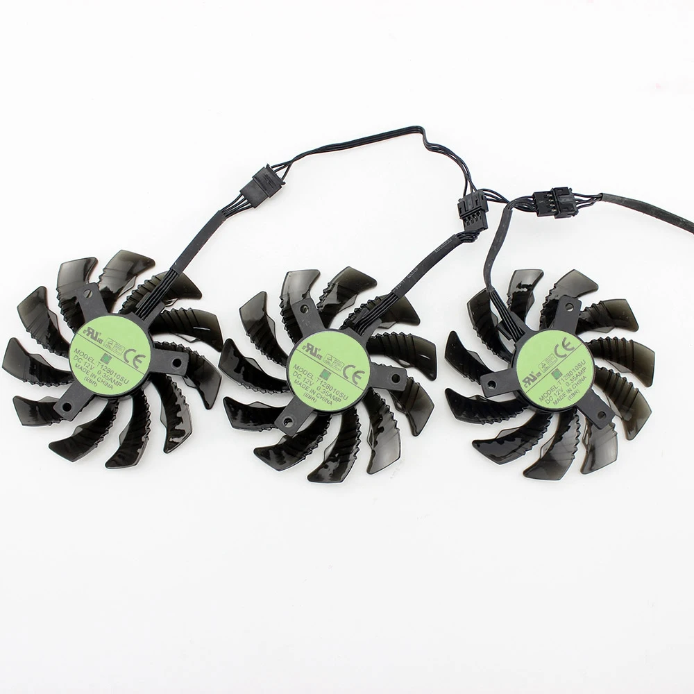 Ventilador de refrigeración para tarjetas de vídeo de juegos, 75MM, 0.35A, para Gigabyte AORUS GTX 1080 1070 Ti G1 o GTX 1070Ti G1, 1 piezas