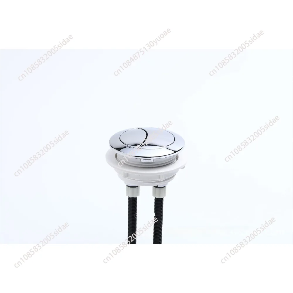 1pcs Brushed Brass Gold Toilet Flush Cistern Button Close Coupled 38mm Toilet Push Flush Valve ABS Dual Flush Button Bathroom