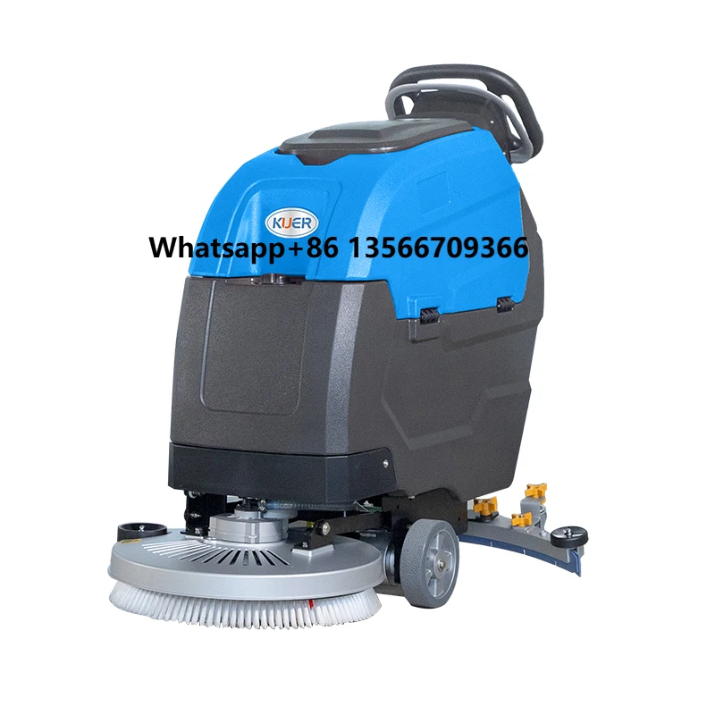 

Commercial Industrial Walk-Behind Electric Floor Cleaning Machine Floor Scrubber for Warehouse