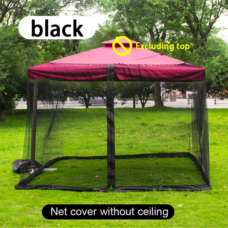 Imagem -02 - Anti-inseto Net para Jardim Pátio Umbrella Outdoor Camping Tent Mosquiteiro Mesh Home Bed Roman