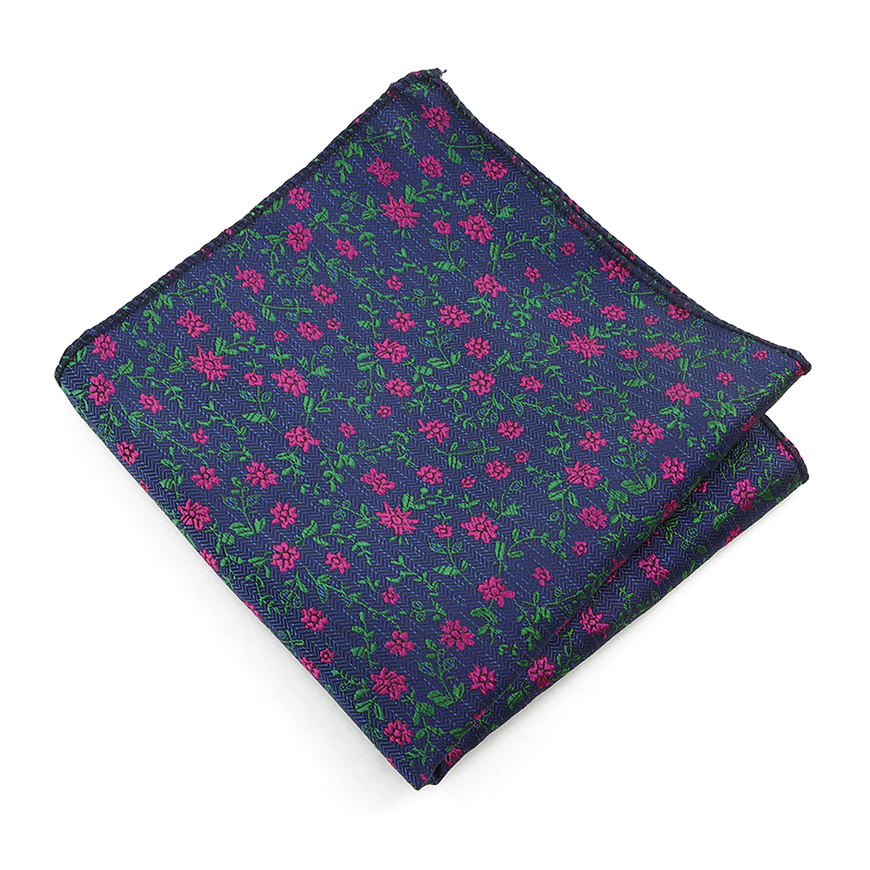 Pañuelo cuadrado de bolsillo Floral de Jacquard, elegante, Noverty, verde, rojo, azul, 23cm, apto para negocios, boda, fiesta, traje de escenario, regalos