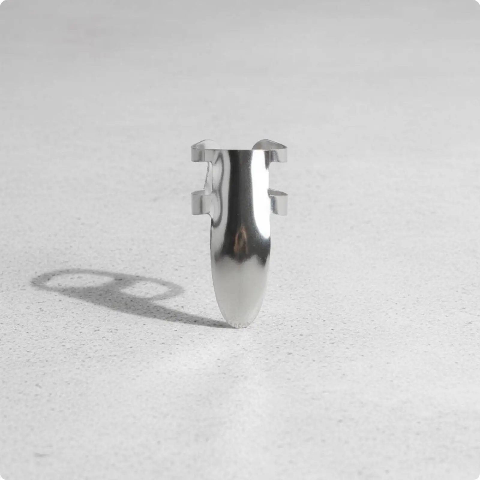 Stainless Steel Finger Pick Cover for Guitar Adjustable Metal Thumb Picks Ergonomic Grip for Acoustic Guitar Banjo Ukulele