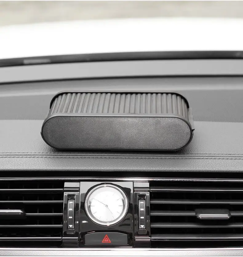 Car Center Console Storage Box, Universal Dashboard Organizer with Lid, Telescopic Coin Glasses Holde - view 6