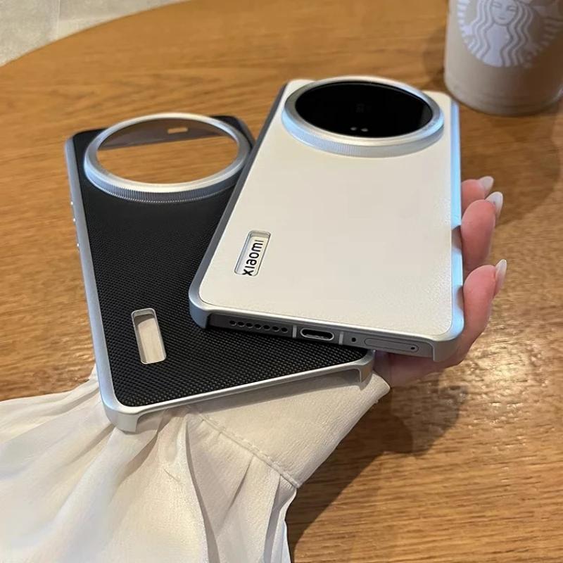 Etui do Xiaomi 14 Ultra 13 12S New Business Frosted Leather Skin-friendly Cover do Xiaomi Mi 14 Ultra 13 12 Shockproof Bumper — zdjęcie produktu 6
