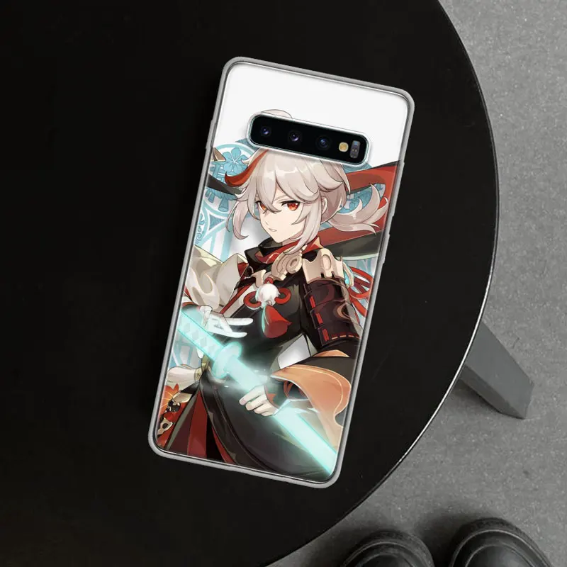 Genshin Impact Kaedehara Kazuha Phone Case Cover for Samsung Galaxy S20 S21 FE S22 S23 S24 Ultra S10 S10E S9 S8 Plus + Art Gift