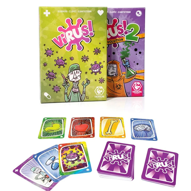 Virus! 2 -Card game-the most contagious game. Spanish edition