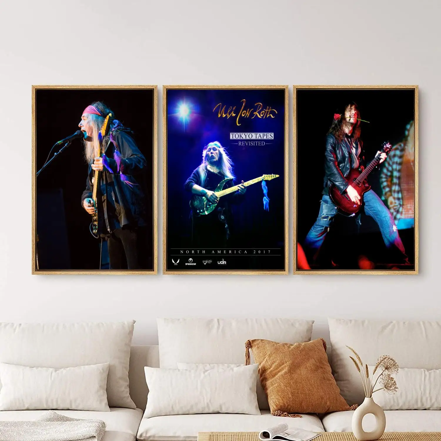 Uli Jon Roth Poster Painting 24x36 Wall Art Canvas Posters Personalized Gift Modern Family bedroom Decoration Art Poster