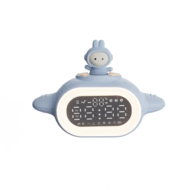 

For Students And Children, Special Wake-Up Artifact, Multifunctional Smart Electronic Alarm Clock, LED Cartoon Time