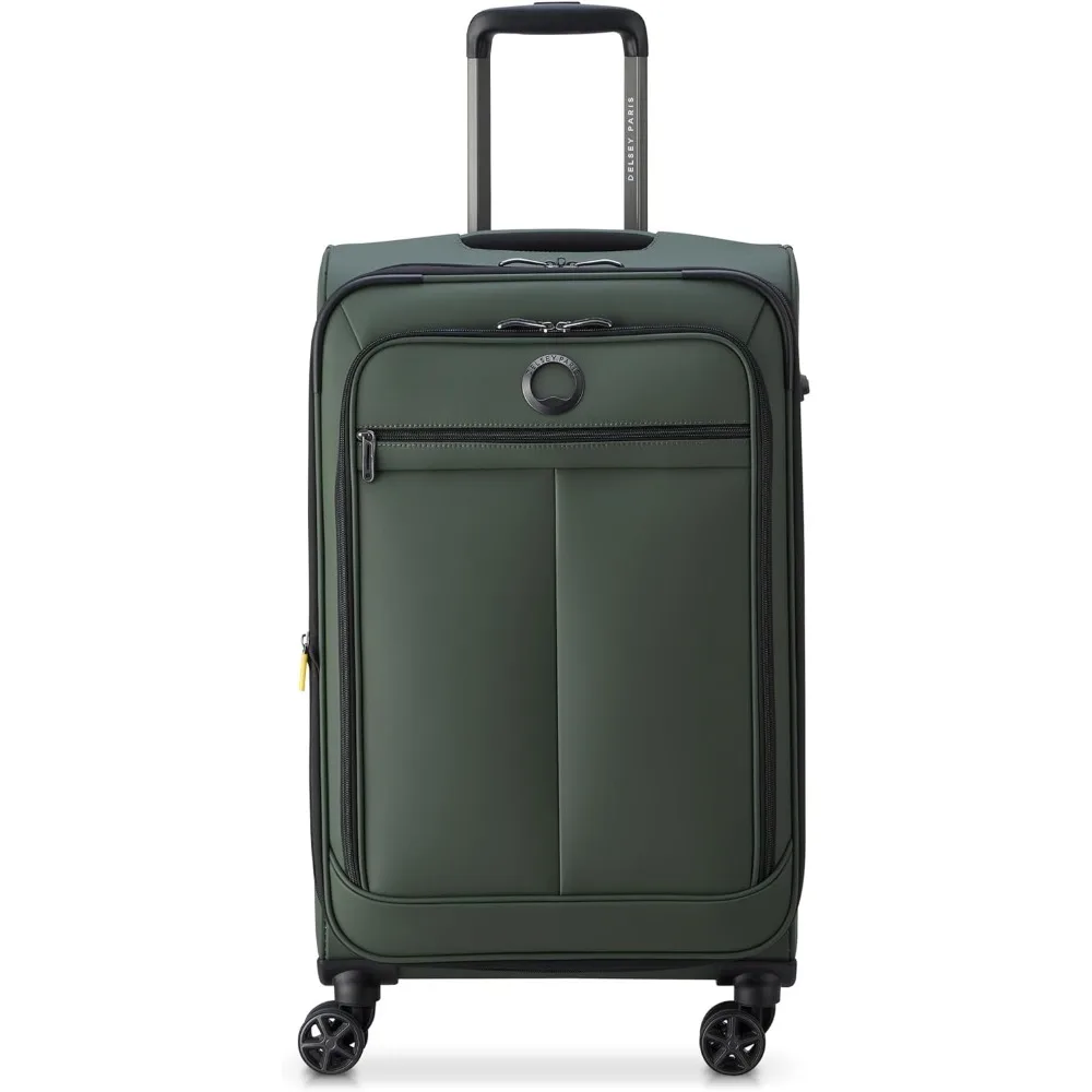 

Lightweight Luggage Sets – International Carry-On and Medium Check-In Included,Water-Resistant Polyester,Spinner Wheels
