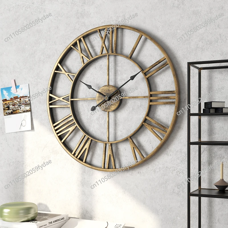 Bedrooms Round Clock Wall Aesthetic Modern Cute Minimalist  Wall Watch Digital Alarm Orologio Da Parete Home Decoration