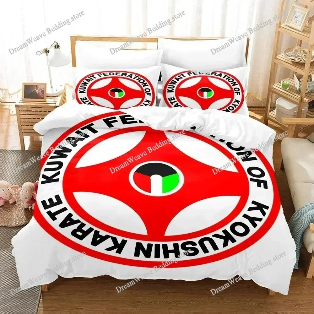 Kyokushin Karate Bedding Set Single Twin Full Queen King Size Bed Set Aldult Kid Bedroom Duvetcover Sets Bed Sheet Set 519519