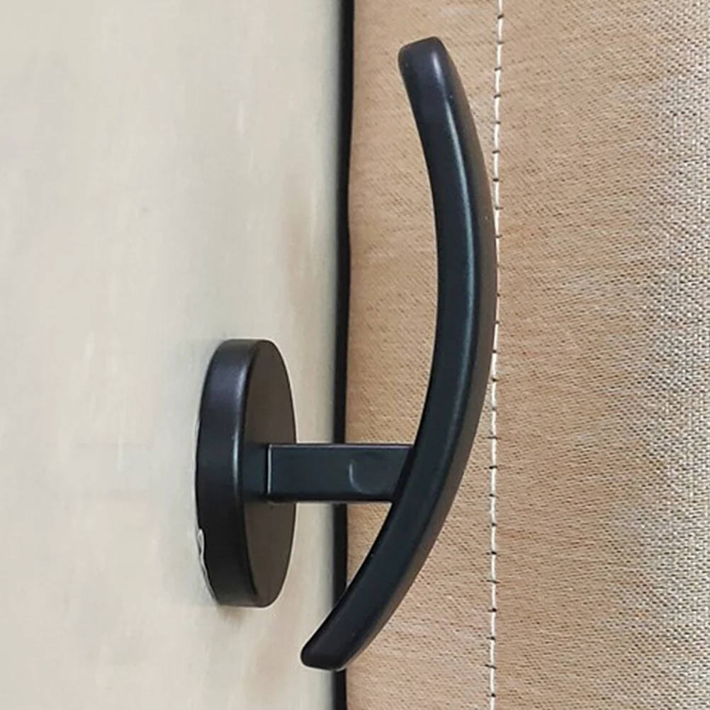 

2Pcs Drapery Wall Hook Neutral Look Easy Installation for Curtains and Clothing Storage Home Decor Curtain Hook