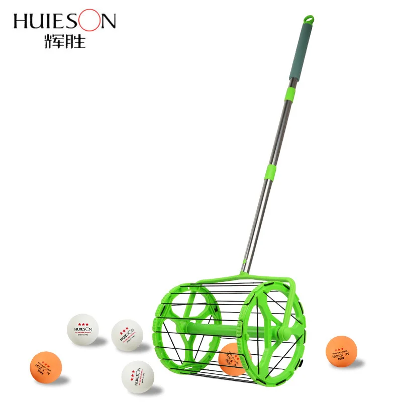 Ping Pong Ballen Picker Grote Capaciteit 100-150 Pcs Tafel Tennisbal Plukken Netto Professionele Training Handig Rolling Catcher