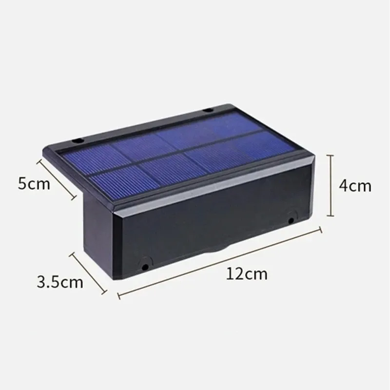 Picture 7: Solar Wall Lights Outdoor Square Solar Wireless Wall Mount Lights IP65 Waterproof Outdoor Wall Lamps Decorative for Garden