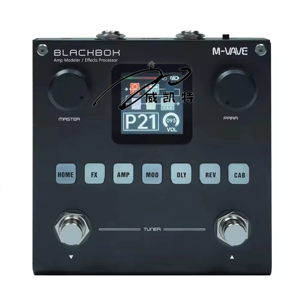 M-VAVE black box ANN loading supports IR built-in battery combination guitar pedal effect device