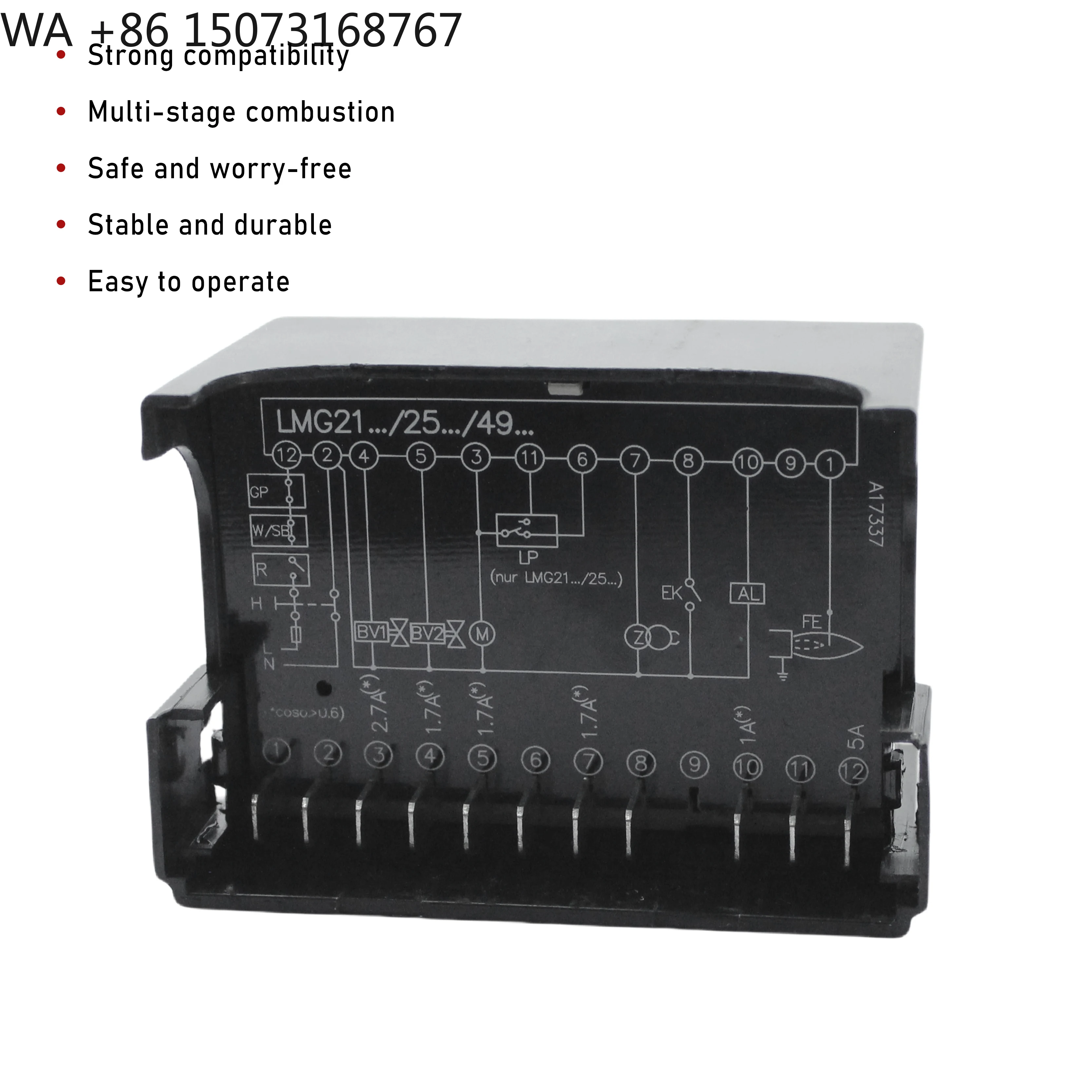 LMG21.384A171 Valvola del bruciatore a nafta usata per bruciatore di caldaia per uso ristorante